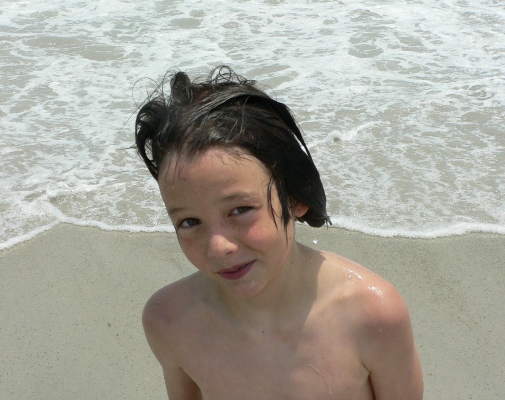 Photo: Lucas Biewen, the summer after, age 8. Photo by John Biewen